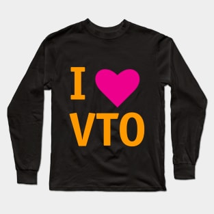 I LOVE VTO Long Sleeve T-Shirt